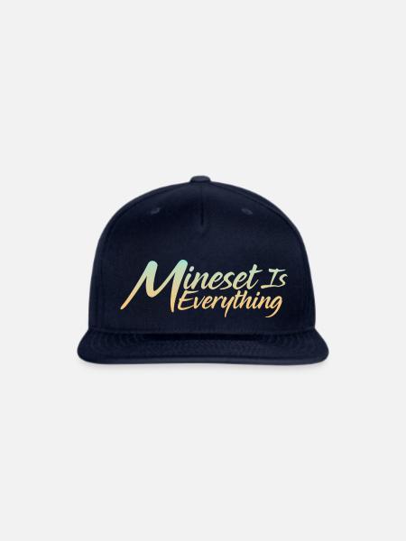 MINDEST Is Everything. - Snapback Baseball Cap - navy