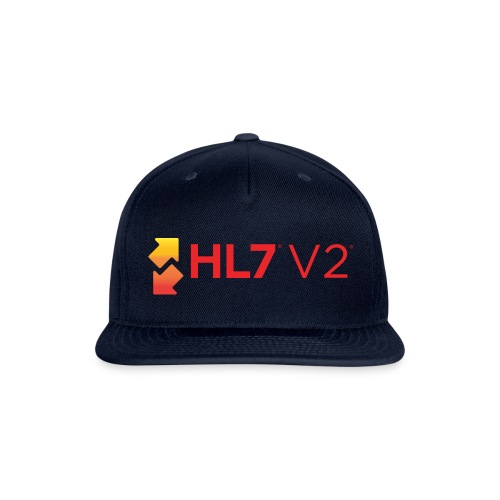 HL7 Version 2 Logo - Snapback Baseball Cap