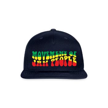 Movement Of Jah People - Snapback Baseball Cap - navy - Front