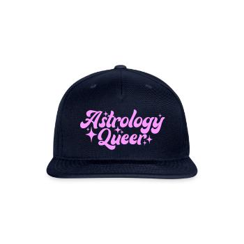 Astrology Queer - Snapback Baseball Cap - navy - Front