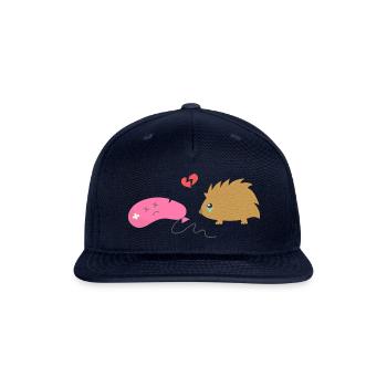 Some Love Is Not Meant To Be Broken Hearted - Snapback Baseball Cap - navy - Front