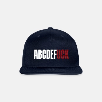 Abcdefuck - Snapback Baseball Cap