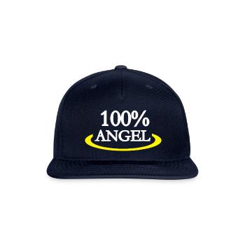 100 Angel - Snapback Baseball Cap - navy - Front