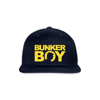 Bunker Boy - Snapback Baseball Cap - navy - Front