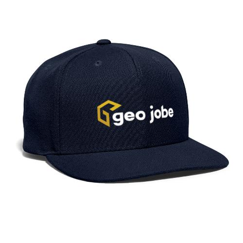 GEO Jobe Corp Logo White Text - Snapback Baseball Cap