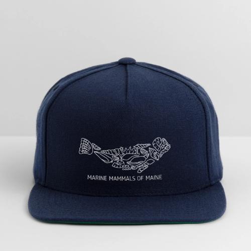 MMoME Shell Seal-White - Snapback Baseball Cap