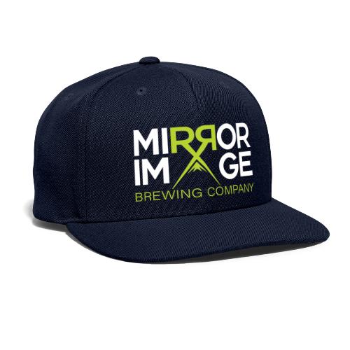MIBCO Green_White - Snapback Baseball Cap