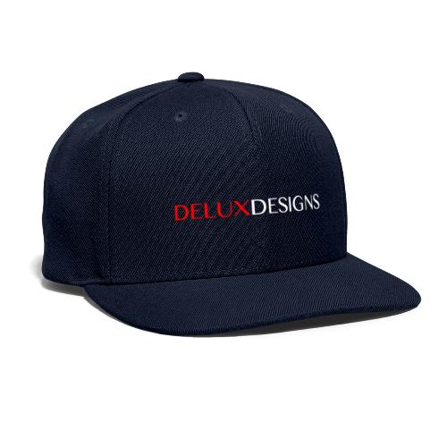Delux Designs (white) - Snapback Baseball Cap