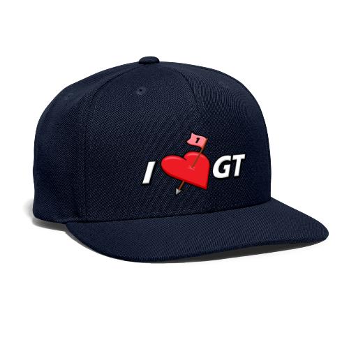 I ❤️ Golden Tee - Snapback Baseball Cap