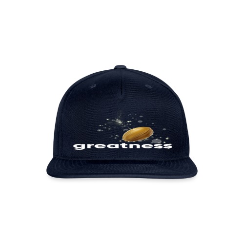 greatness seed with sparkles adj 1 - Snapback Baseball Cap