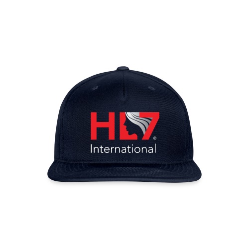 Women of HL7 Logo - Snapback Baseball Cap