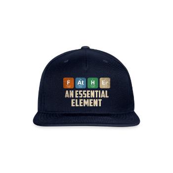 An Essential Element - Snapback Baseball Cap - navy - Front