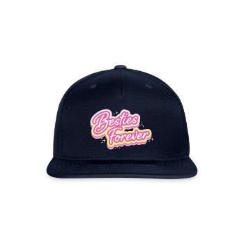 Besties Forever - Snapback Baseball Cap - navy - Front