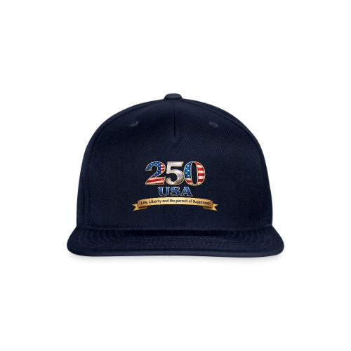 250 USA Liberty Banner - Snapback Baseball Cap