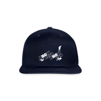 Know Risk - Snapback Baseball Cap - navy - Front
