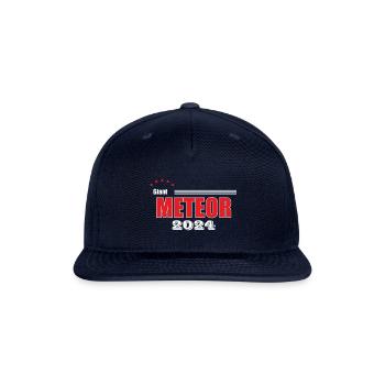 Giant Meteor 2024 - Snapback Baseball Cap - navy - Front