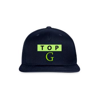 Top G - Snapback Baseball Cap - navy - Front