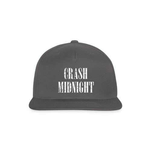 CRASH MIDNIGHT Ravaged Logo - Snapback Baseball Cap