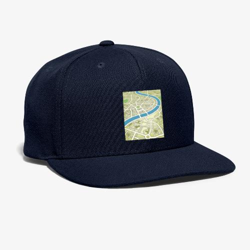 Green street map - Snapback Baseball Cap