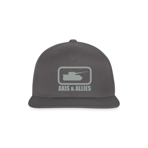 Tank Logo with Axis & Allies text - Multi-color - Snapback Baseball Cap