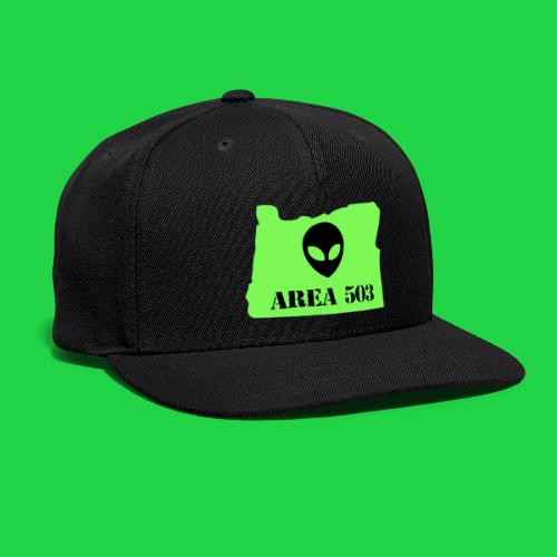 Area 503 Logo - Snapback Baseball Cap