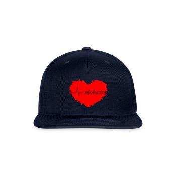 Paramedic Heartbreak - Snapback Baseball Cap - navy - Front