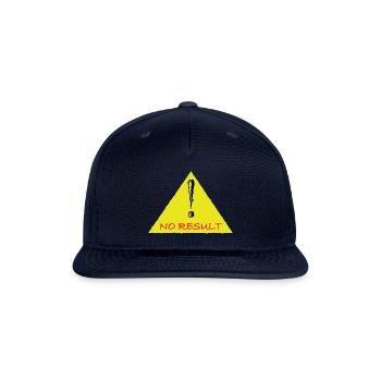 No Result - Snapback Baseball Cap - navy - Front