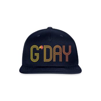 G day - Snapback Baseball Cap - navy - Front