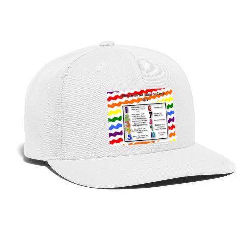 10 Commandments - Snapback Baseball Cap