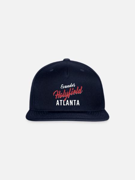 Evander Holyfield Atlanta - Snapback Baseball Cap - navy