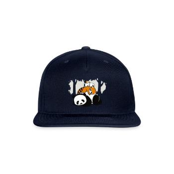 Lucifer Comfy Bed - Snapback Baseball Cap - navy - Front