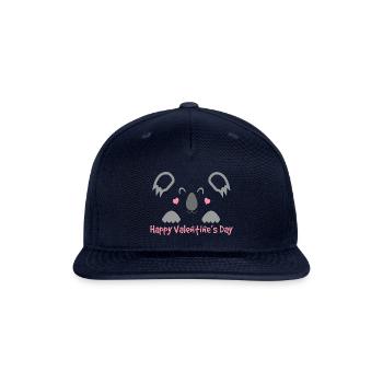 Koala Bear Greetings - Snapback Baseball Cap - navy - Front