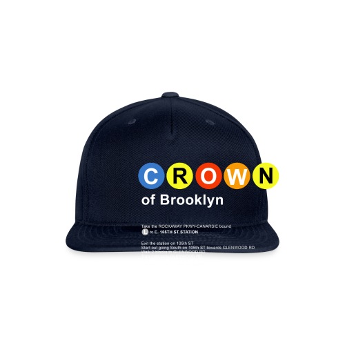 CROWN of Brooklyn Train image - Snapback Baseball Cap