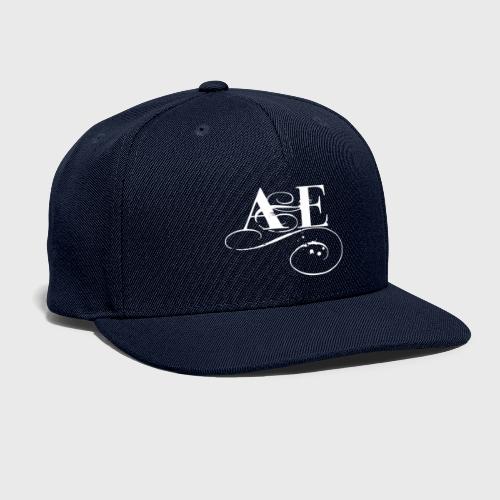Ashes Embers Logo in white - Snapback Baseball Cap