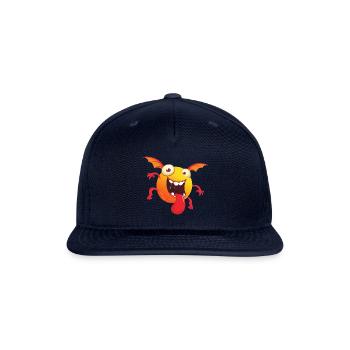 Cute Monster - Snapback Baseball Cap - navy - Front