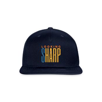 Harp Looking Sharp - Snapback Baseball Cap - navy - Front