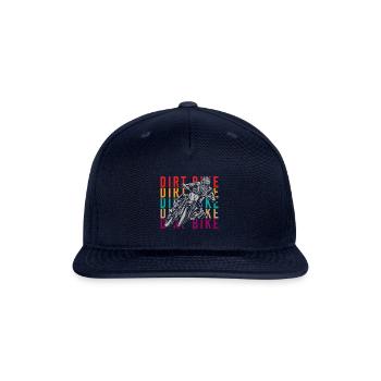 Motorcycle Motor Sports Mechanic Motor Race - Snapback Baseball Cap - navy - Front
