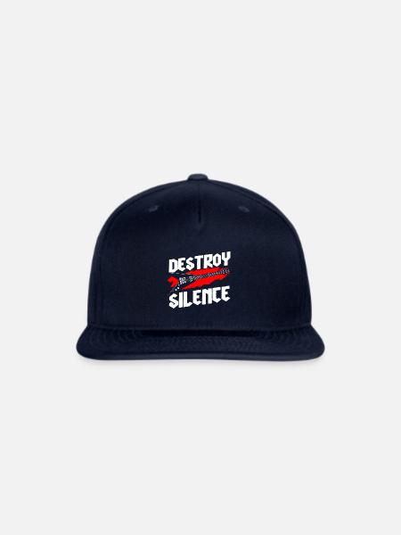 Heavy Metal Guitar Music Taste - Snapback Baseball Cap - navy