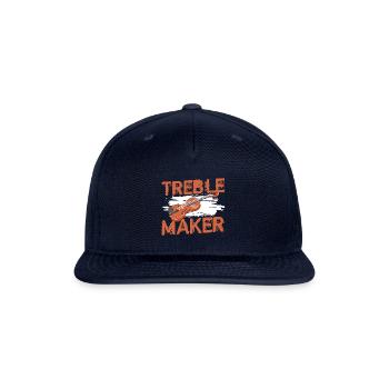 Music Player Classical Music Club - Snapback Baseball Cap - navy - Front