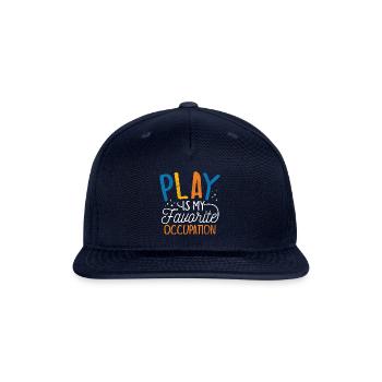 Therapy Occupational - Snapback Baseball Cap - navy - Front