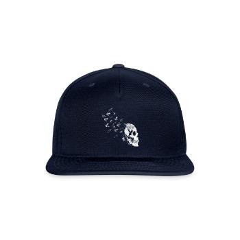 Raven odin birds - Snapback Baseball Cap - navy - Front