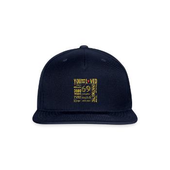 69 Years Old Happy 69th Birthday - Snapback Baseball Cap - navy - Front