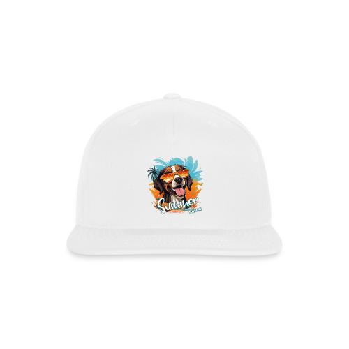 Funny Dog: Summer Vibes - Snapback Baseball Cap