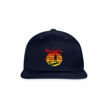 Platja de Santa Ponça - Snapback Baseball Cap - navy - Front