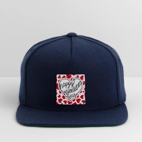 Valentine's Day Designs, February 14, Love Friends - Snapback Baseball Cap