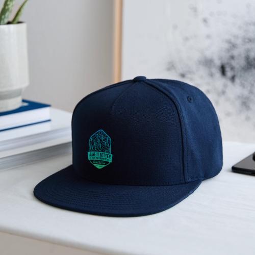 Leave It Better Than You Found It - cool gradient - Snapback Baseball Cap