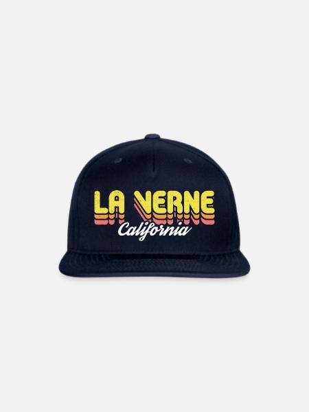 Retro La Verne California - Snapback Baseball Cap - navy