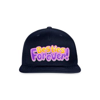 Besties Forever - Snapback Baseball Cap - navy - Front