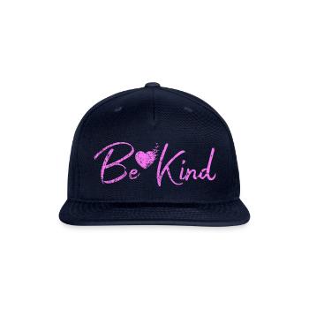 The Power of Being Kind, Spread Love And Kindness - Snapback Baseball Cap - navy - Front