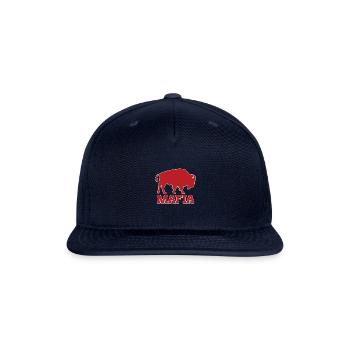 Bills Mafia Buffalo New York Vintage Football Fan - Snapback Baseball Cap - navy - Front